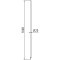 Twine pole | diameter: 20 mm | length: 1000 mm